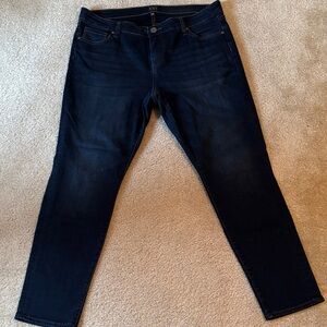 Kut from the Kloth Women's Dark Blue Boyfriend Jeans